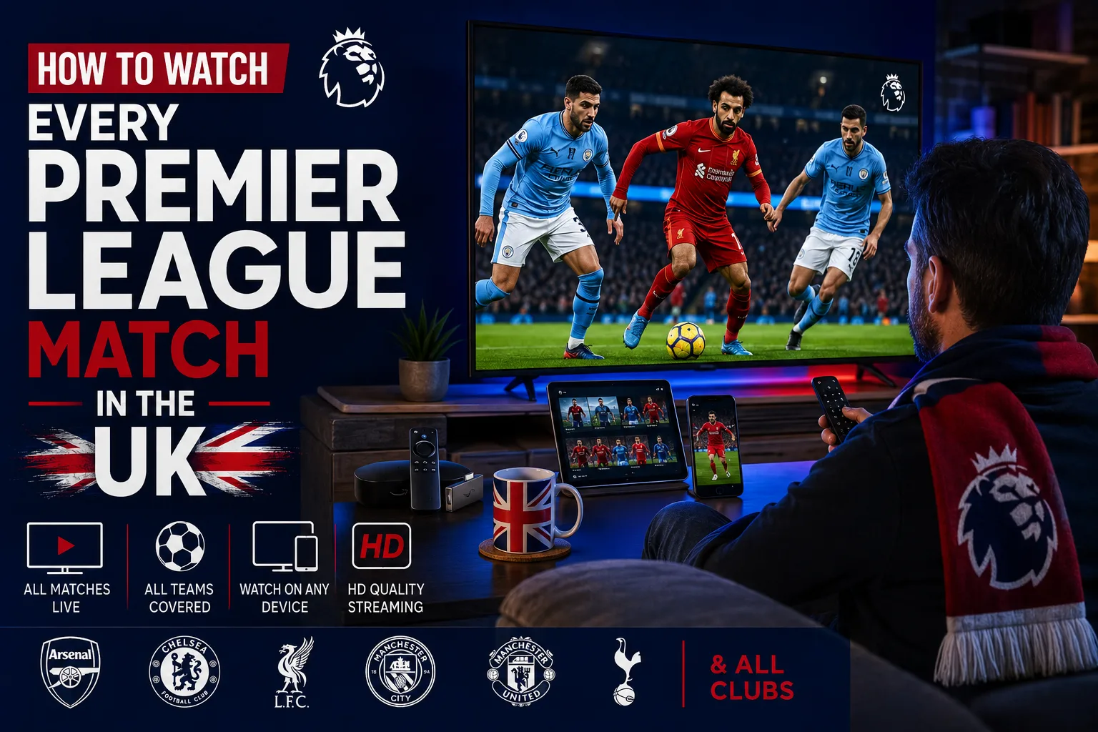 How to Watch Every Premier League Match in the UK (2026) — IPTV UK guide by IPTVUKmax